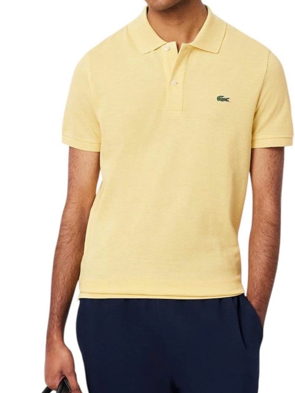 Lacoste Men’s Butter Yellow Polo